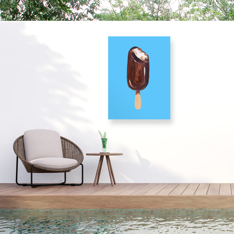 Bol sur glace bolologien sur impression sur toile, H 19 po x l 14 po