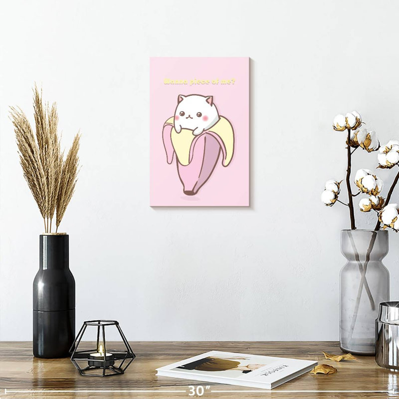Ketti Cat Banana, H 12 po x l 8 po