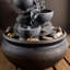 Indoor Cascade Fountain with Lights-459437561