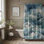 Rideau de douche Frosty Haven - Premium-233173189
