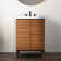 Calandre 24" Slat Modern Farmhouse 2-Shelf Bath Vanity Cabinet Only (Sink Basin not Included)
