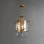 Lustre 3/6-lumières de style bougie rétro avec abat-jour en verre Dzesika Morla-281544474-281544473