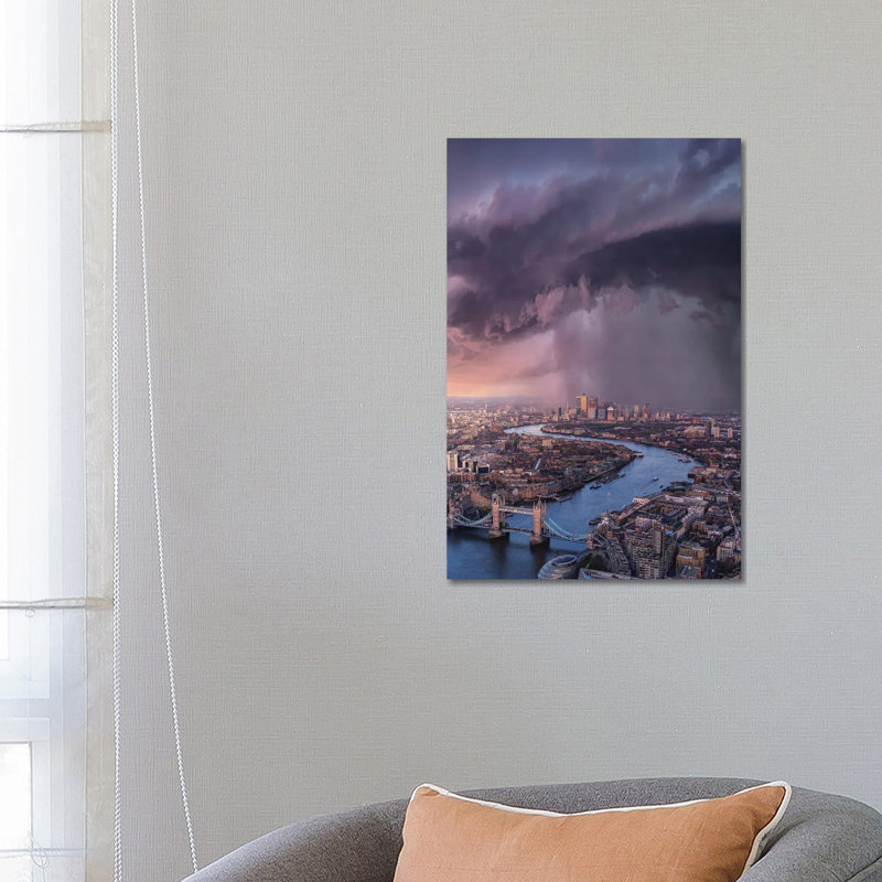 London Tears by Brent Shavnore - Wrapped Canvas Print, 66.04 cm H x 45.72 cm W x 1.91 cm D