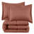 Peachskin Microfiber Bedding Box Stitch Comforter-1700120414-1700120421