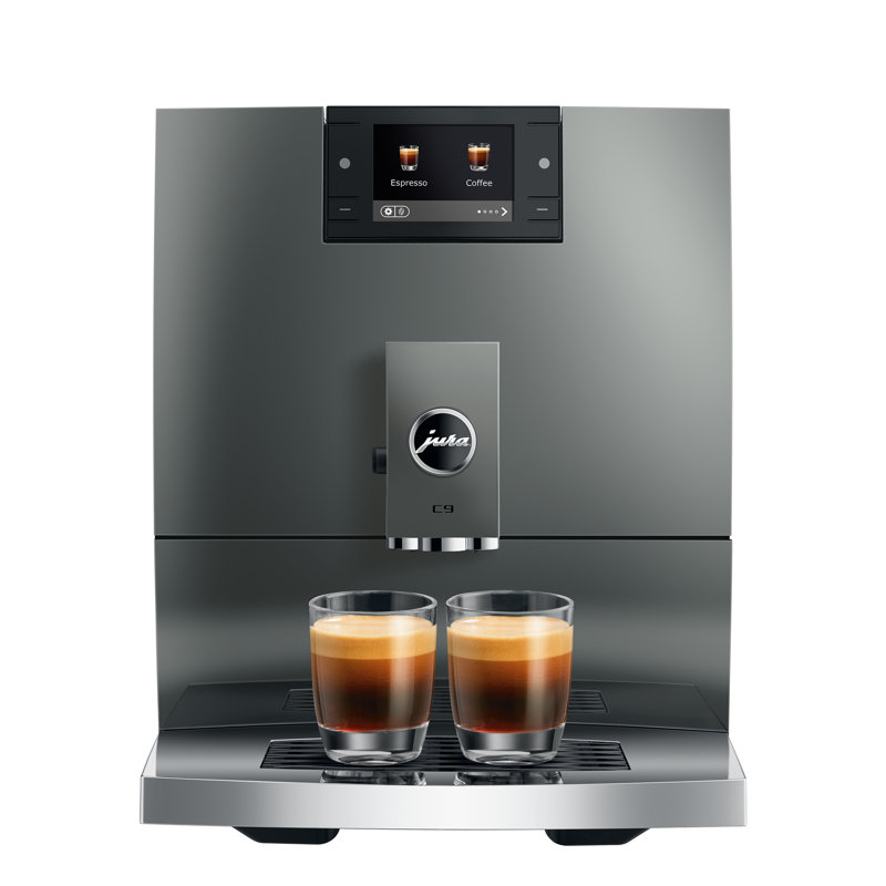 C9 Coffee And Espresso Machine, Dark Inox