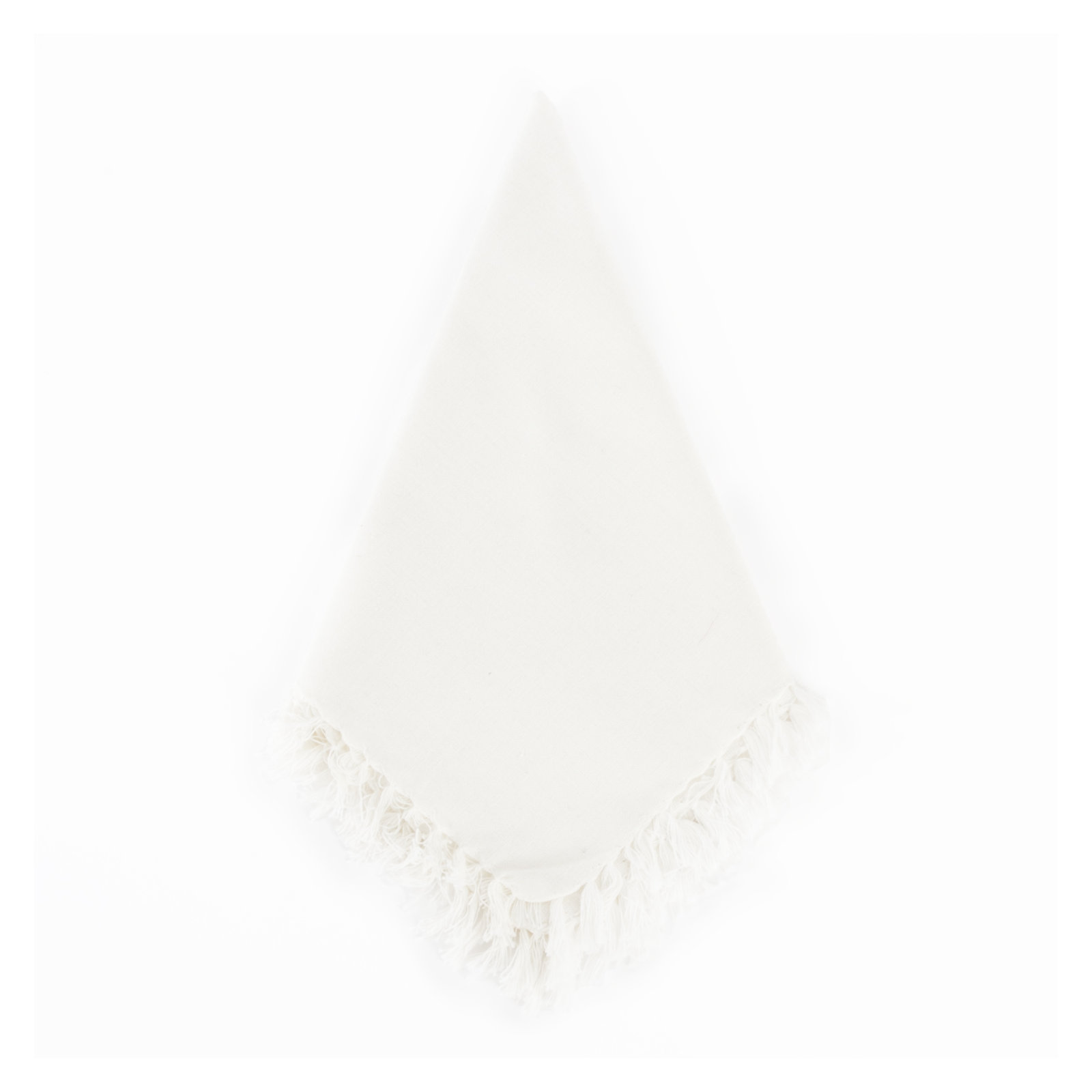Sabrina Design 20" Cotton Napkin, Off-White