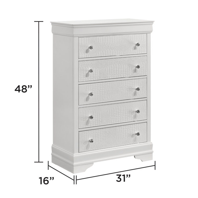 Commode 5 tiroirs Blaze