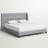 Upholstered Wingback Bed-71854168