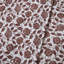 Ensemble de 4 draps 100% coton rouille surdimensionné floral surdimensionné pour matelas de 18 po de douceur avec brossage de qualité supérieure muni d'un élastique pré-rétréci livré à plat 2 taies d'oreiller lavables à la machine
