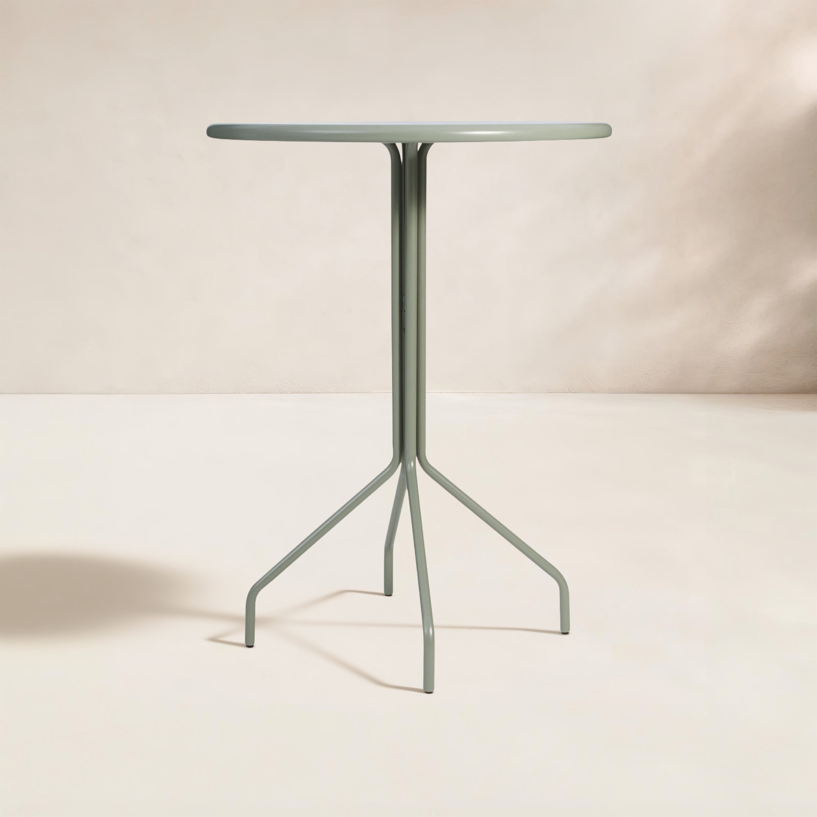Hot Mesh 30 " Patio Bar Table, Gray Green