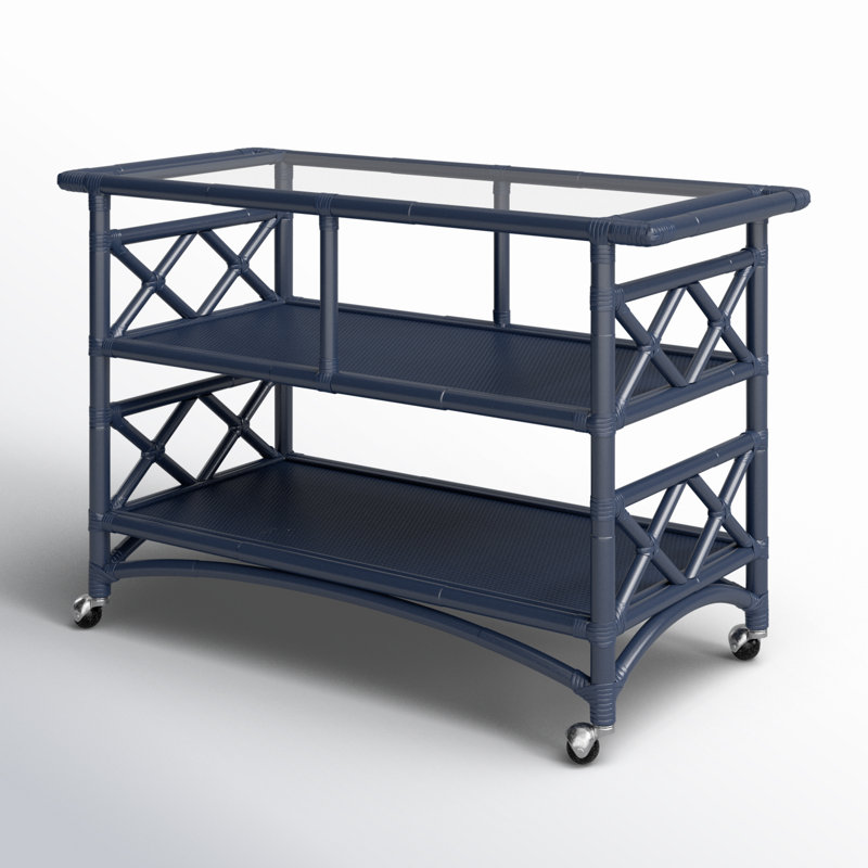 Montgomery Bar Cart, Navy