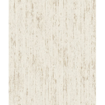 Woods and Wicker Collection Metallic Tree Bark Effect Wallpaper Roll