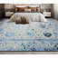 Oriental Area Rug in Silver-72344590