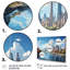 Toronto Skyline From The Water - City Toronto Wall Art Living Room-919386953-919386956
