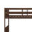 Twin Over Twin Floor Bunk Bed With Panelled Headboard And Footboard-72714619