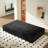 Sleeper Sofa with 2 Pillows (Black)