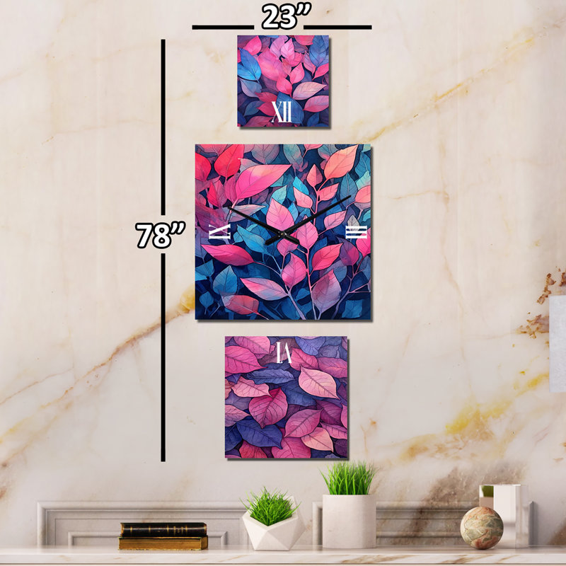 Sahriya Metal Wall Clock