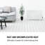 OneConcept 800 Watt Electric Space Heater with Adjustable Thermostat and with Digital Display