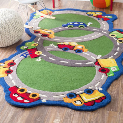 Adamo Rectangle Handmade Wool Rug