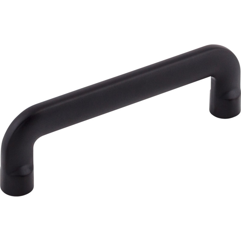 Hartridge Bar pull, Flat Black, 3 3/4" Center to Center