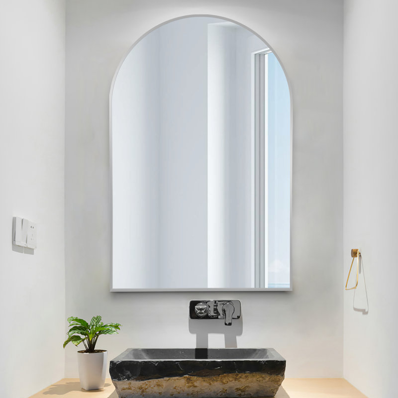 Miroir de salle de bain Aluminun, Argent