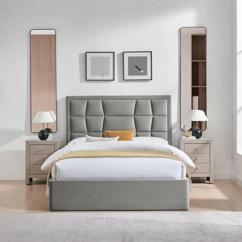 Upholstered Ottoman Storage Bed