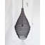 Luminaire suspendu panier transitionnel 1 lumière noir-547088019-547088021