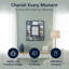 Horloge murale 21 po