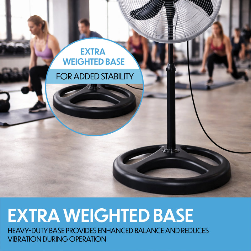 18" HV High Velocity STAND FAN