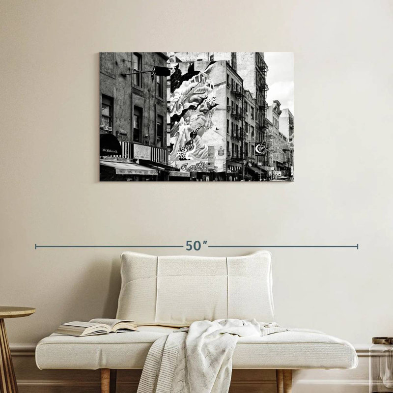 Scène urbaine Sirci Manhattan, H 24 po x l 36 po