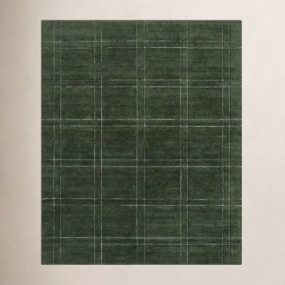 Kinnell Green Hand Tufted Area Rug