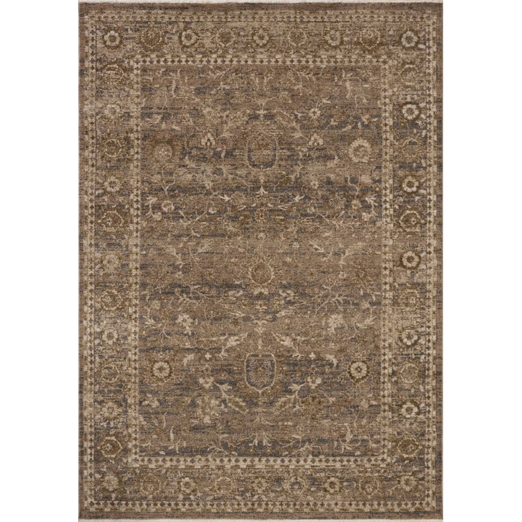 Loloi Haywood Pebble / Charcoal Area Rug