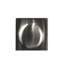 Bravura 906-7 bouton d'intimité Macon avec carré US15-83266811