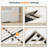 Queen Bed Frame With Headboard, Upholstered Platform Bed With Wooden Slats, Queen Size Soft Cloud Bed, No Box Spring Required, Easy To Assemble, Cream Color-180994815