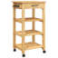 Solid Wood Bar Cart-1379608381