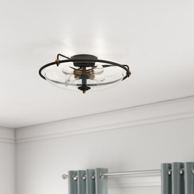 Plafonnier encastré 4 lumières 21 po Ampelio
