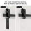 36 In Single Bifold Sliding Barn Door Hardware Kit For Closet Doors-94240545