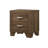 Miquell Nightstand, Oak Finish