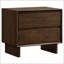 Table de chevet 2 tiroirs Hemlock
