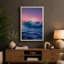Wave at Twilight Coastal - Wrapped Canvas-1711412755-1711412761