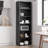 Kimm Tall Bookshelf, Standard Bookcase with Storage, Free Standing Display Shelf-1552254618-1596379733