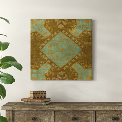 " Western Weave I " by Chariklia Zarris Painting Print