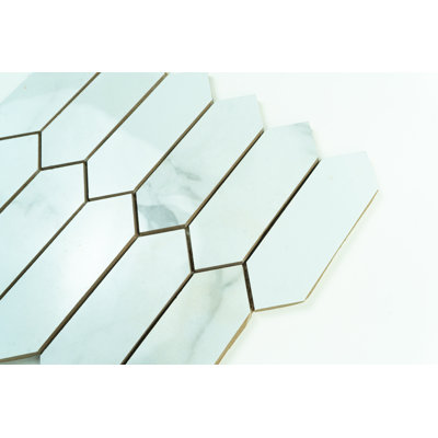 MOSAIQUE EN PORCELAINE MAJESTIC PICKET - VENUE DANS LE MAT (5TILES PAR BOÎTE)