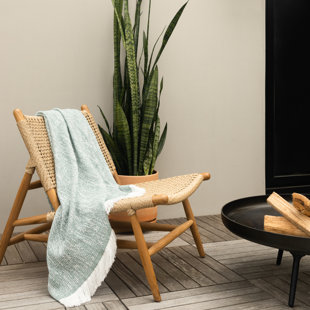 Sunbrella Wylene Indoor/Outdoor Performance Throw Blanket