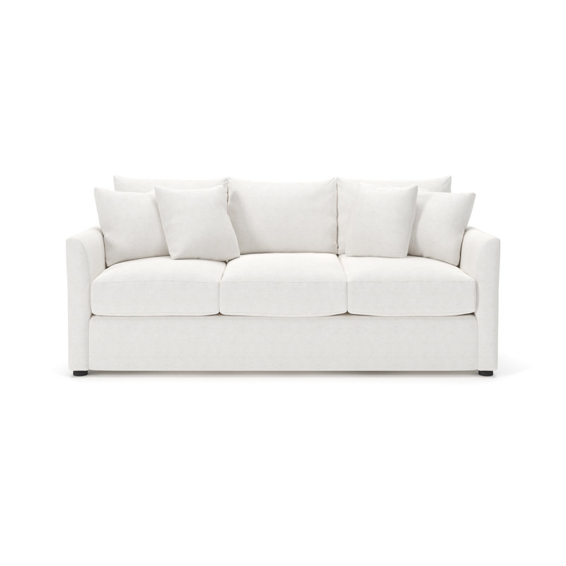 Cecelia Upholstered Sleeper Sofa, Nomad Snow