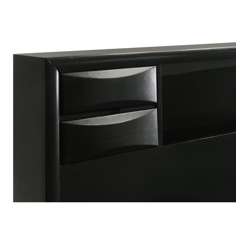 Modern Elegant Design Flat bed, Queen