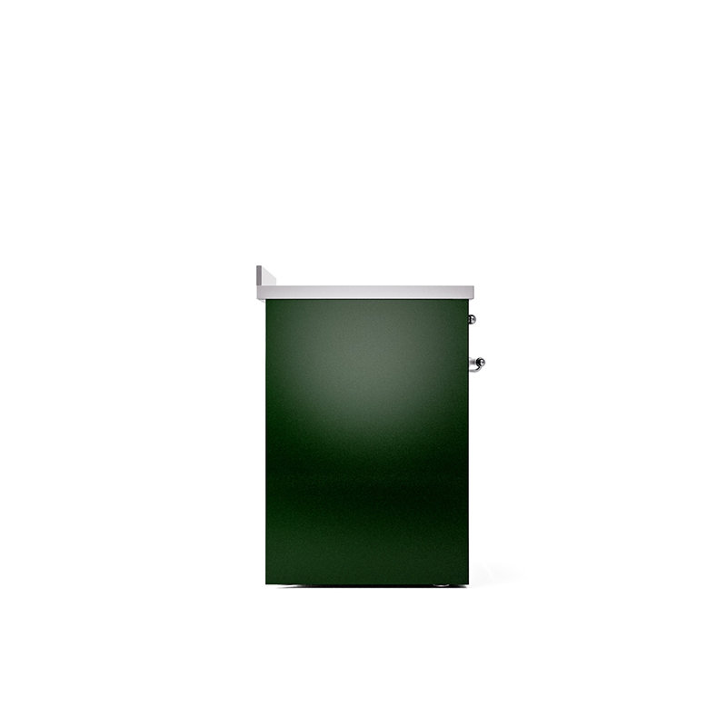 ILVE Nostalgie II 30 in Induction Range, Emerald Green/Chrome