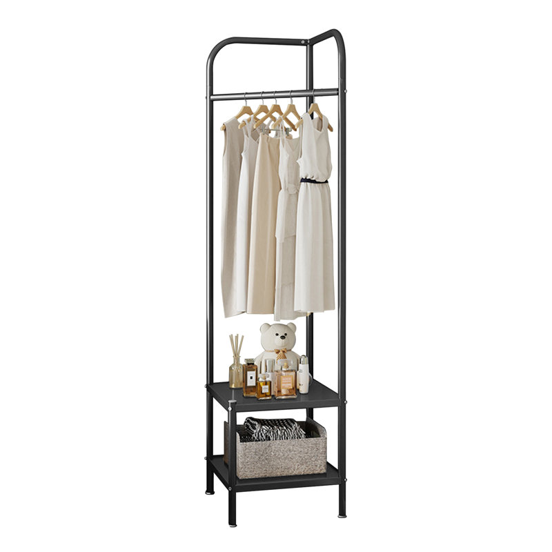 Freestanding 1 - Hook Coat Rack, Black