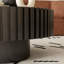 Table basse ronde en bois en forme d'olivier