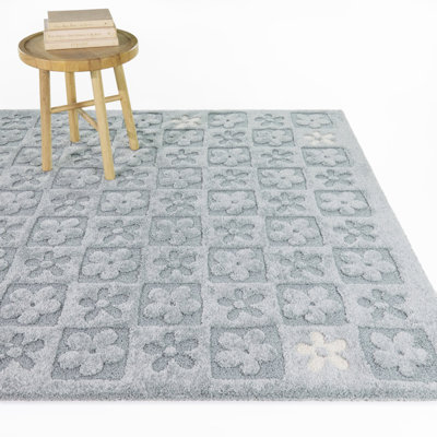Tapis à motif floral Alyson